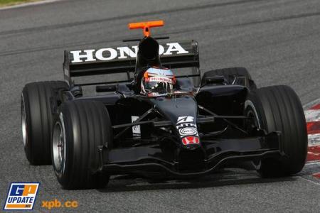 Présentation de l'écurie Honda et de la RA107